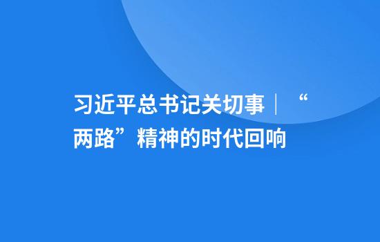 习近平总书记关切事｜“两路”精神的时代回响
